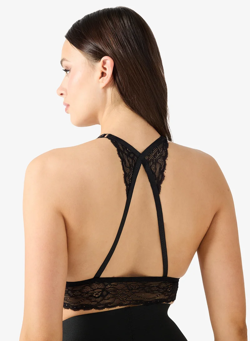Ginger Lace Detail Wired Padded Push Up Bra
